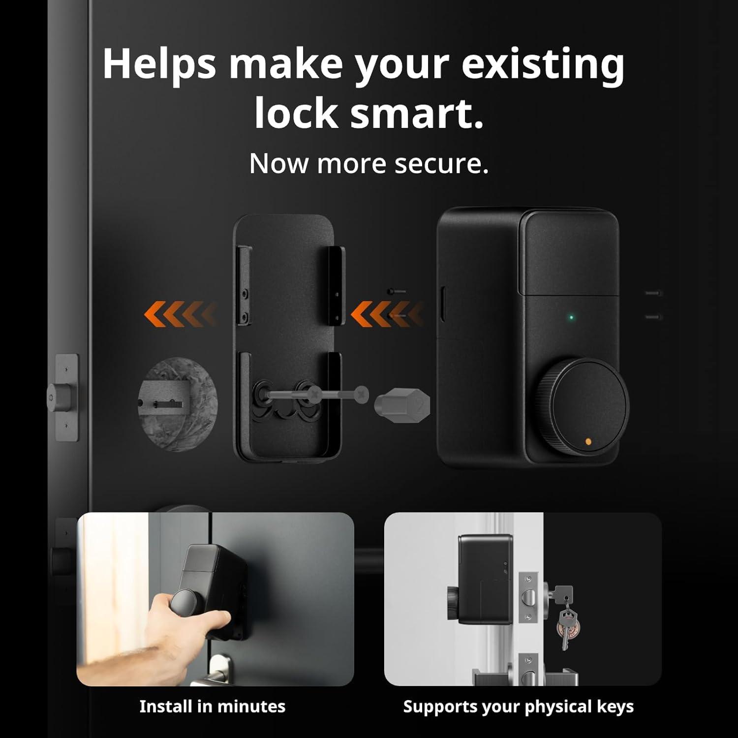 SwitchBot Lock Pro | Electric Smart Door Lock for Home Security 
